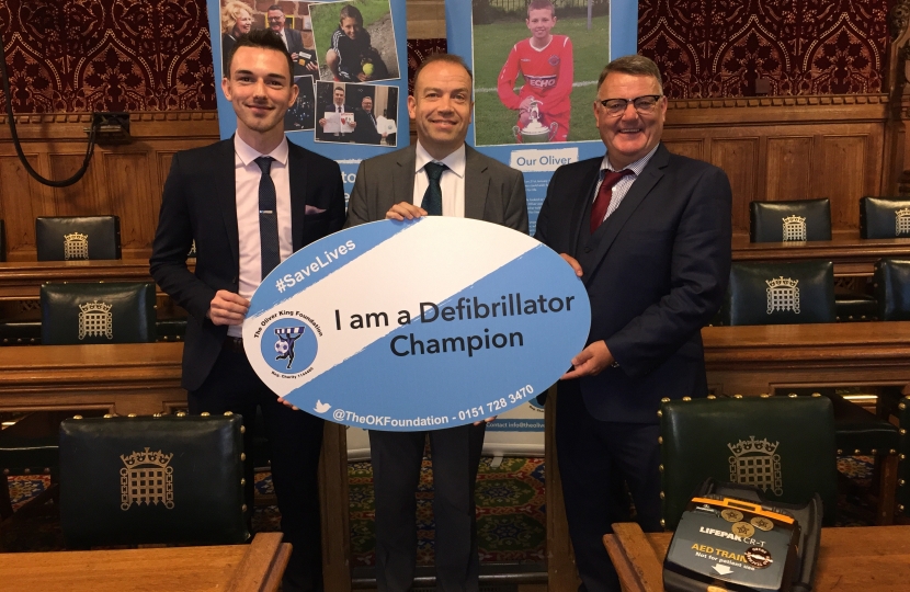 Chris Heaton-Harris MP Joins Campaign To Save Lives